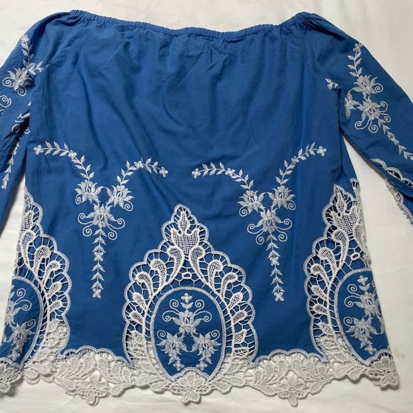 Cynthia Rowley // Medium // Off the Shoulder Top - Picture 11 of 11